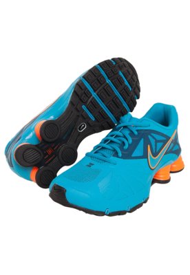 Tênis nike shox store azul