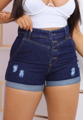 Fashion dafiti shorts jeans feminino