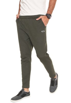 Calça Moletom Oakley Slim Pants Verde Menor preço em Calça Moletom Oakley Slim Pants Verde