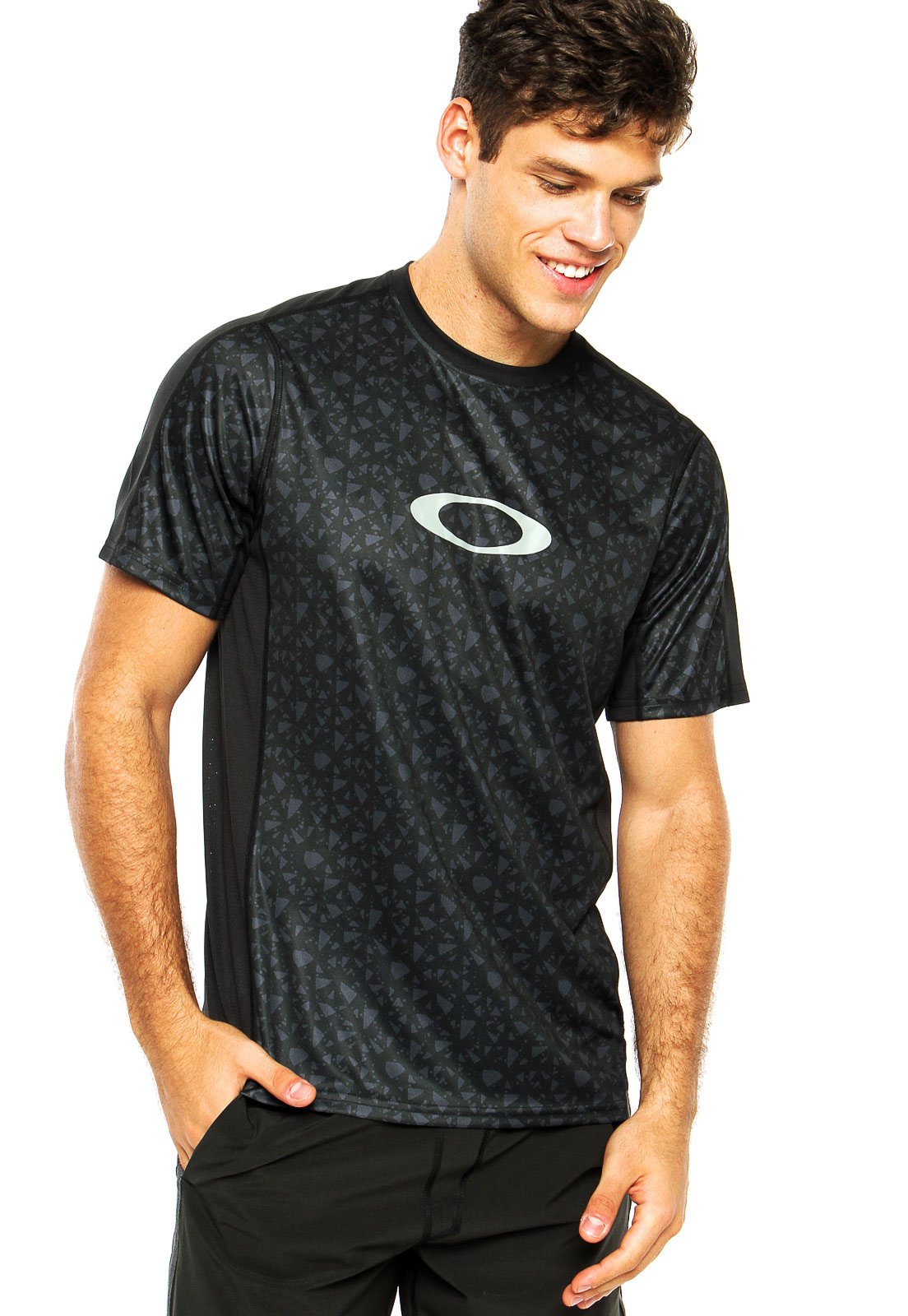 Camiseta Oakley Daily Sport Feminina - Preto
