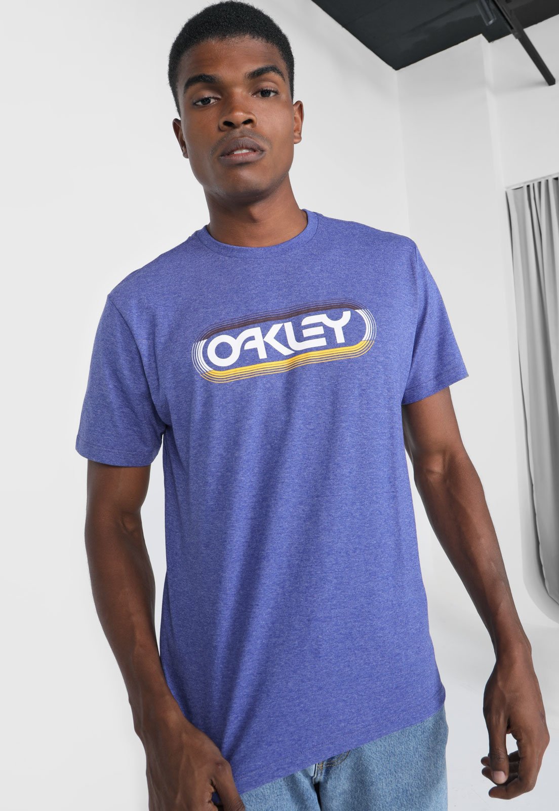 Camiseta Oakley Arcade Block Preta - Compre Agora