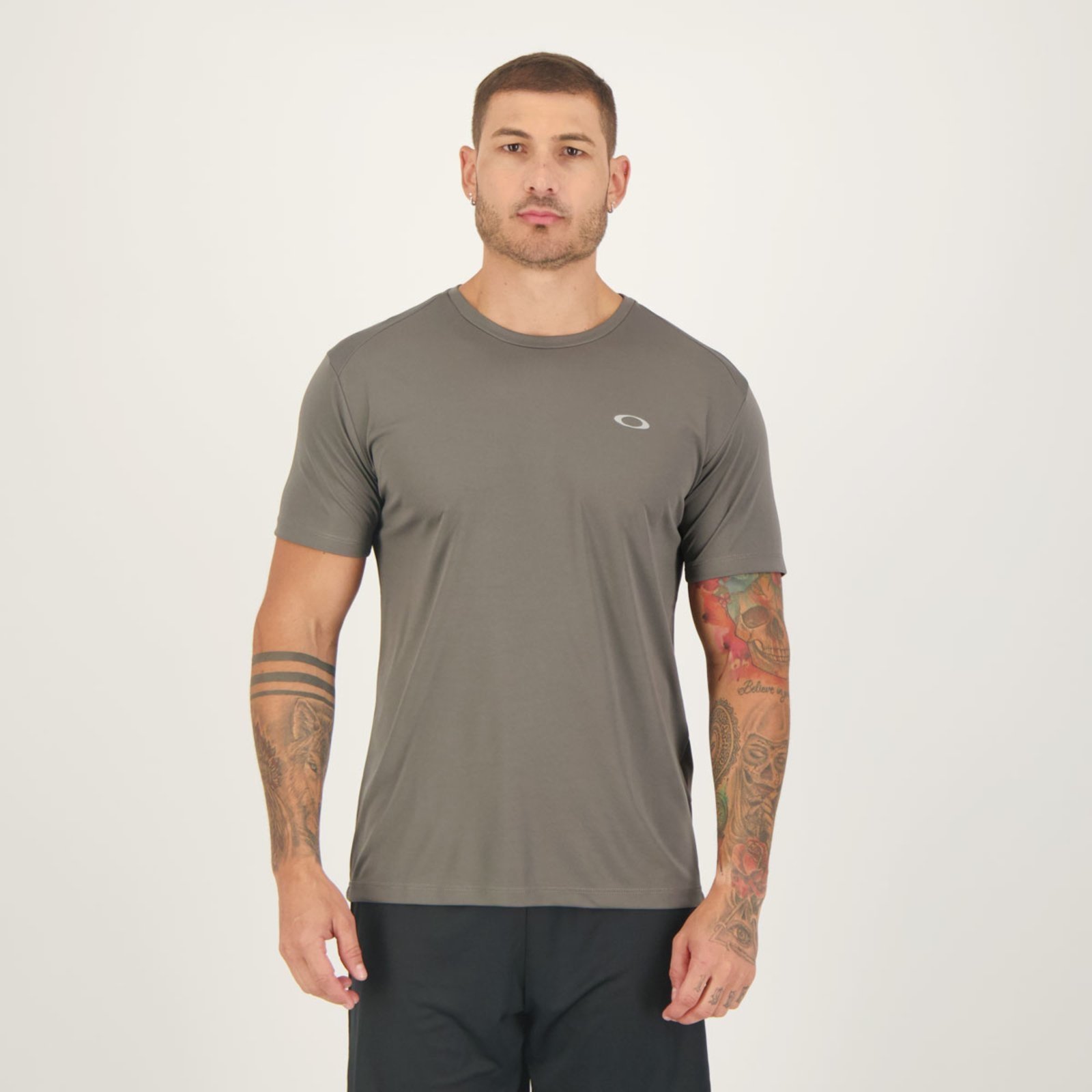 Camiseta Oakley Daily Sport Ii Masculina - Cinza