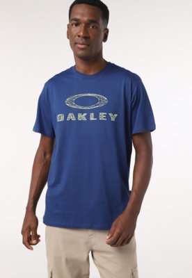 Camiseta Oakley Dual Logo Branca em 2023