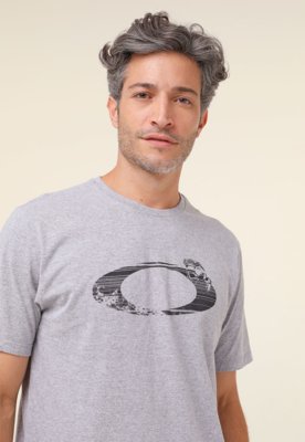 Camiseta Oakley Frogs On Board Cinza - Compre Agora