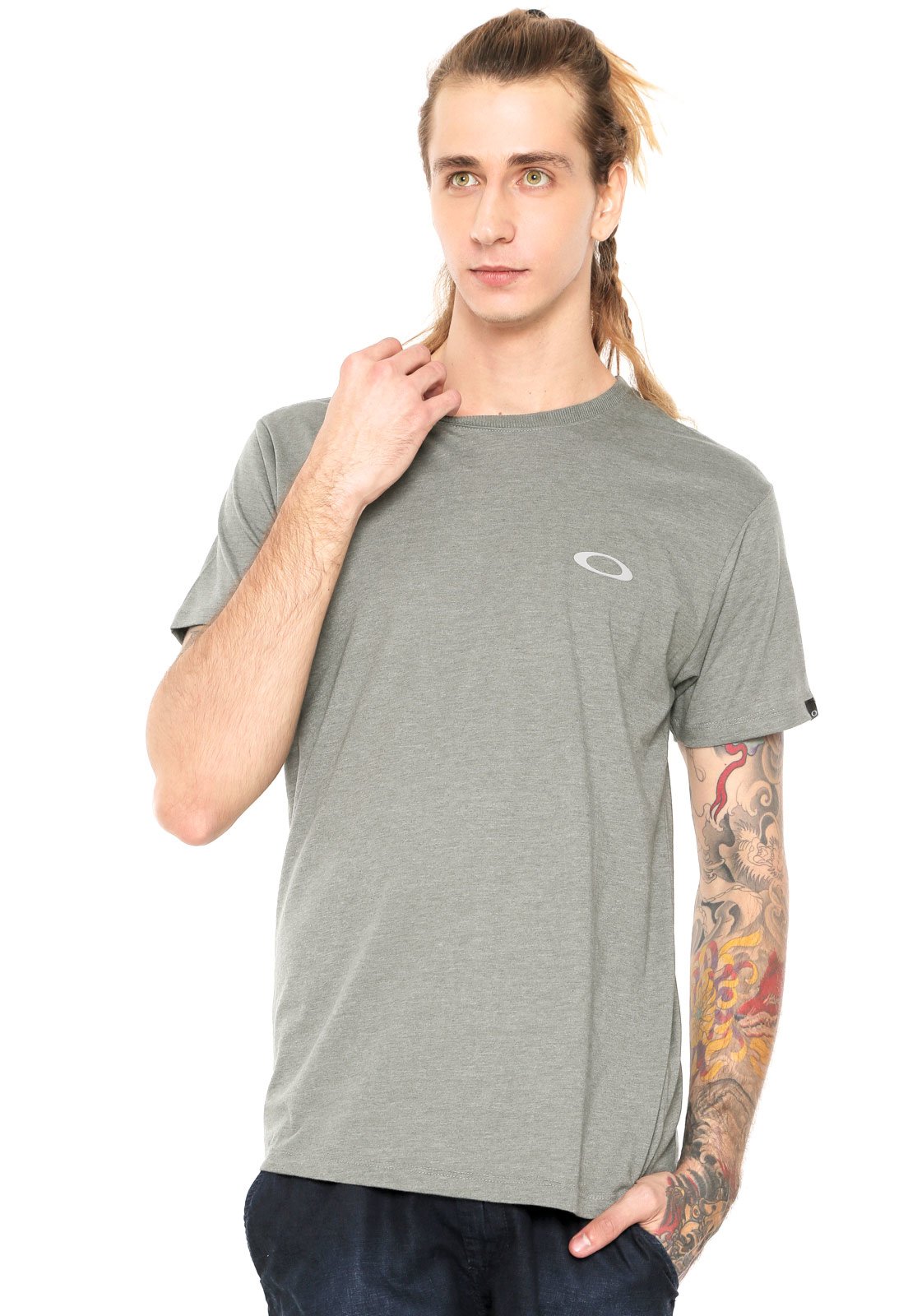 blusa da oakley verde