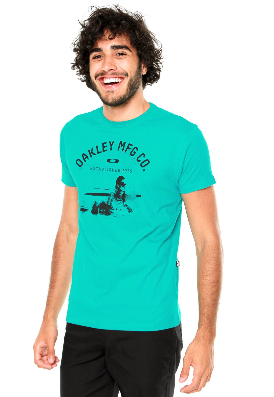 Oakley Camiseta Mod Icon Verde - Loja General Lyy