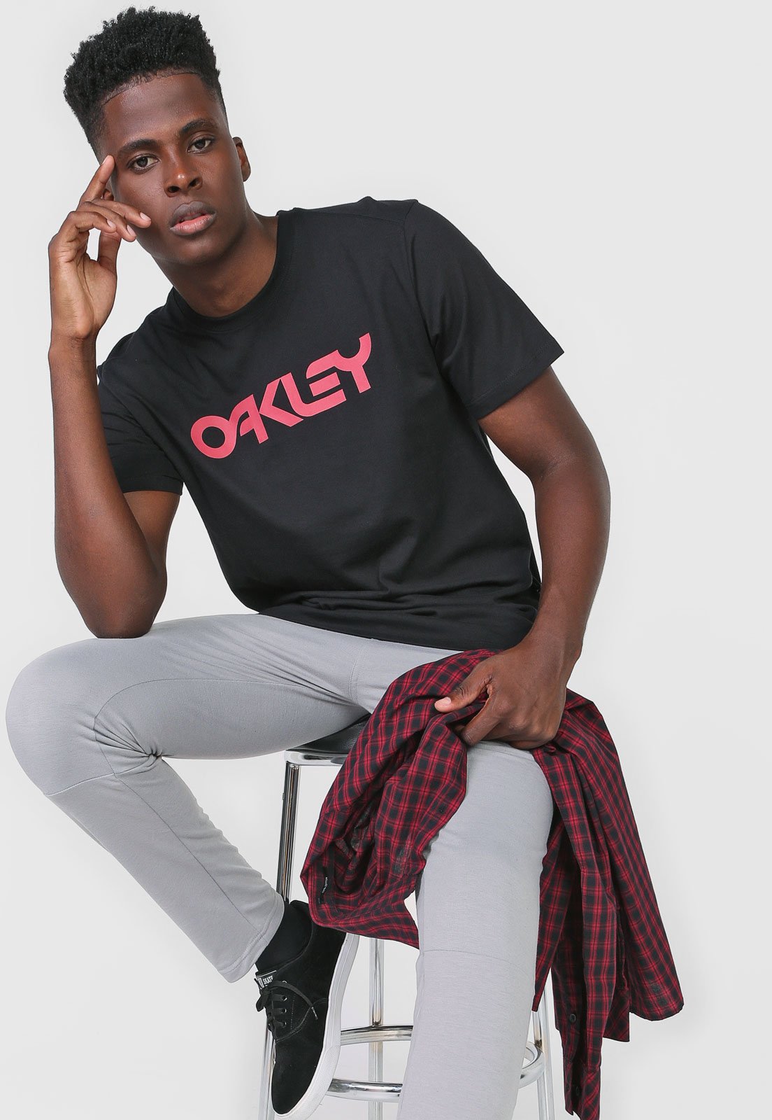 Camiseta Oakley Trn Logo SS Masculina