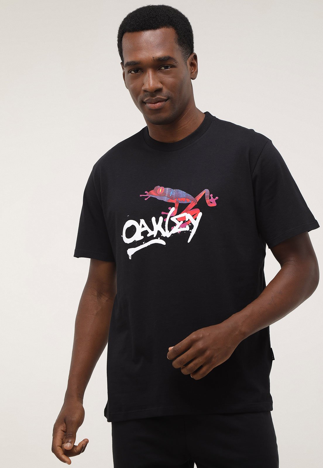 Camiseta Oakley Frog Graphic Tee - Masculina