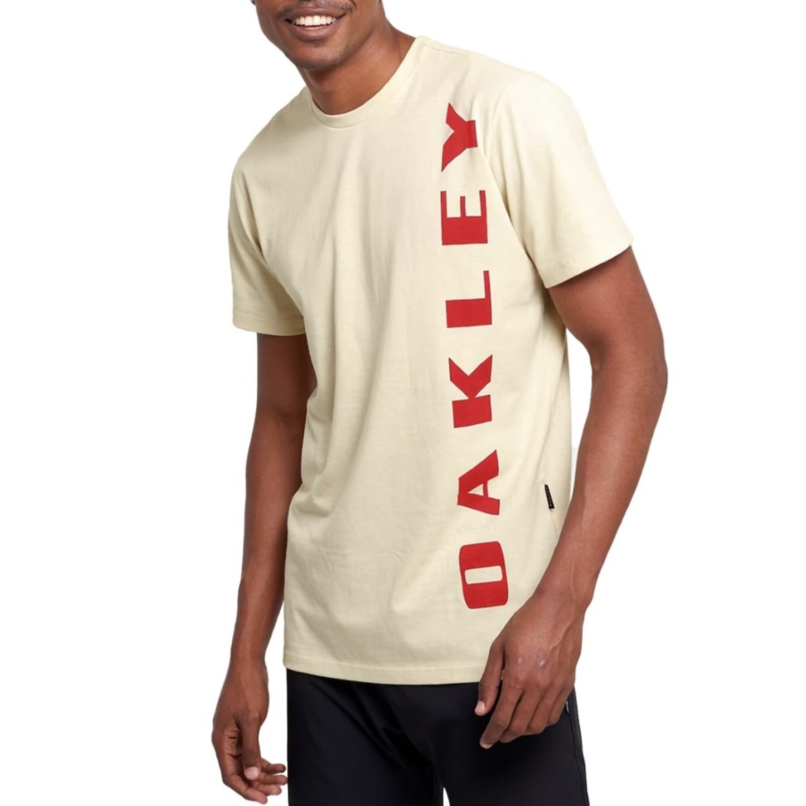 Camiseta Oakley Bark New Tee - Masculina em Promoção