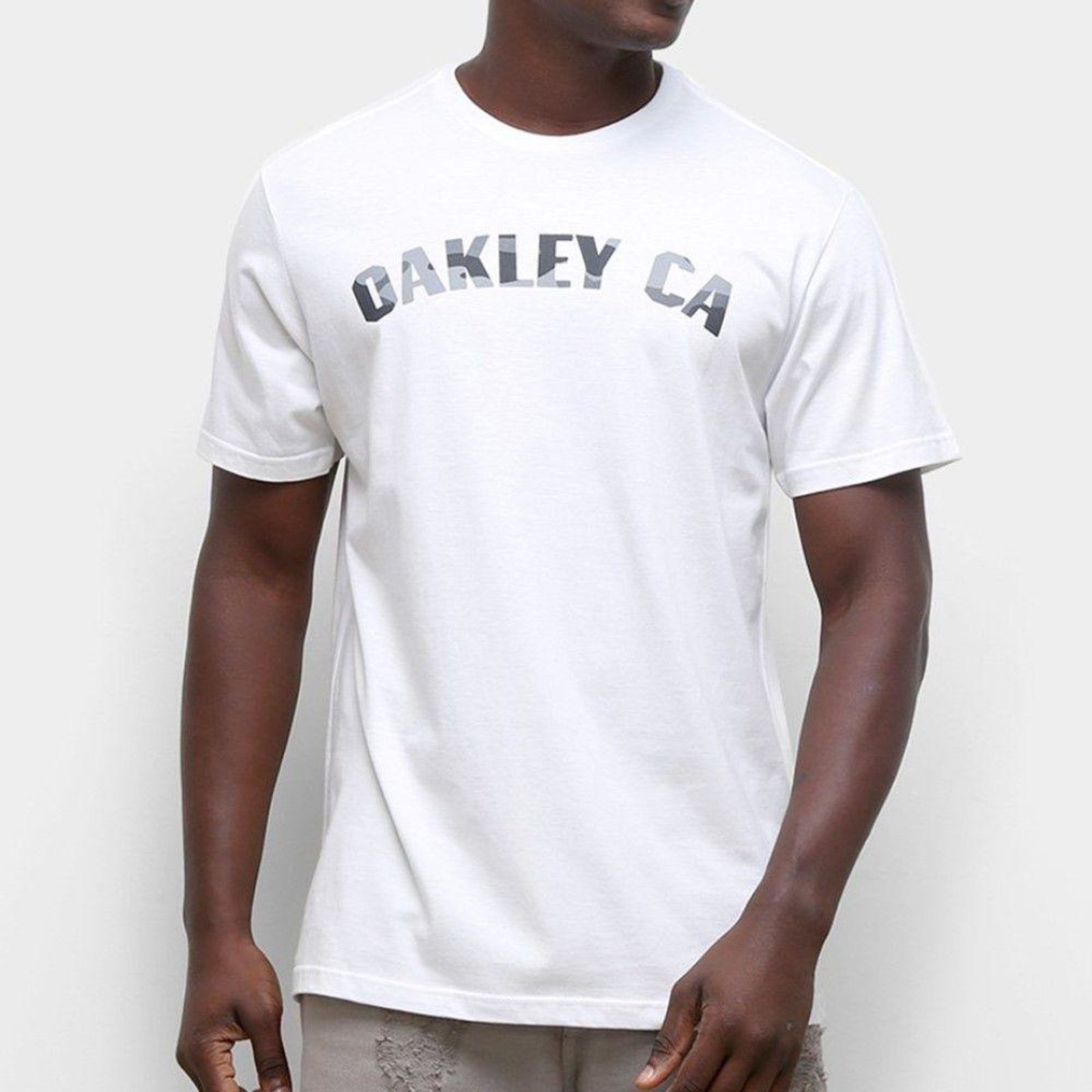 Camiseta Oakley O Bark SS Branca 