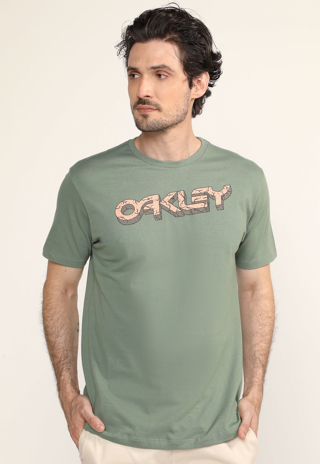 Camiseta Oakley Back to Skull Big Graphic Tee - Preto