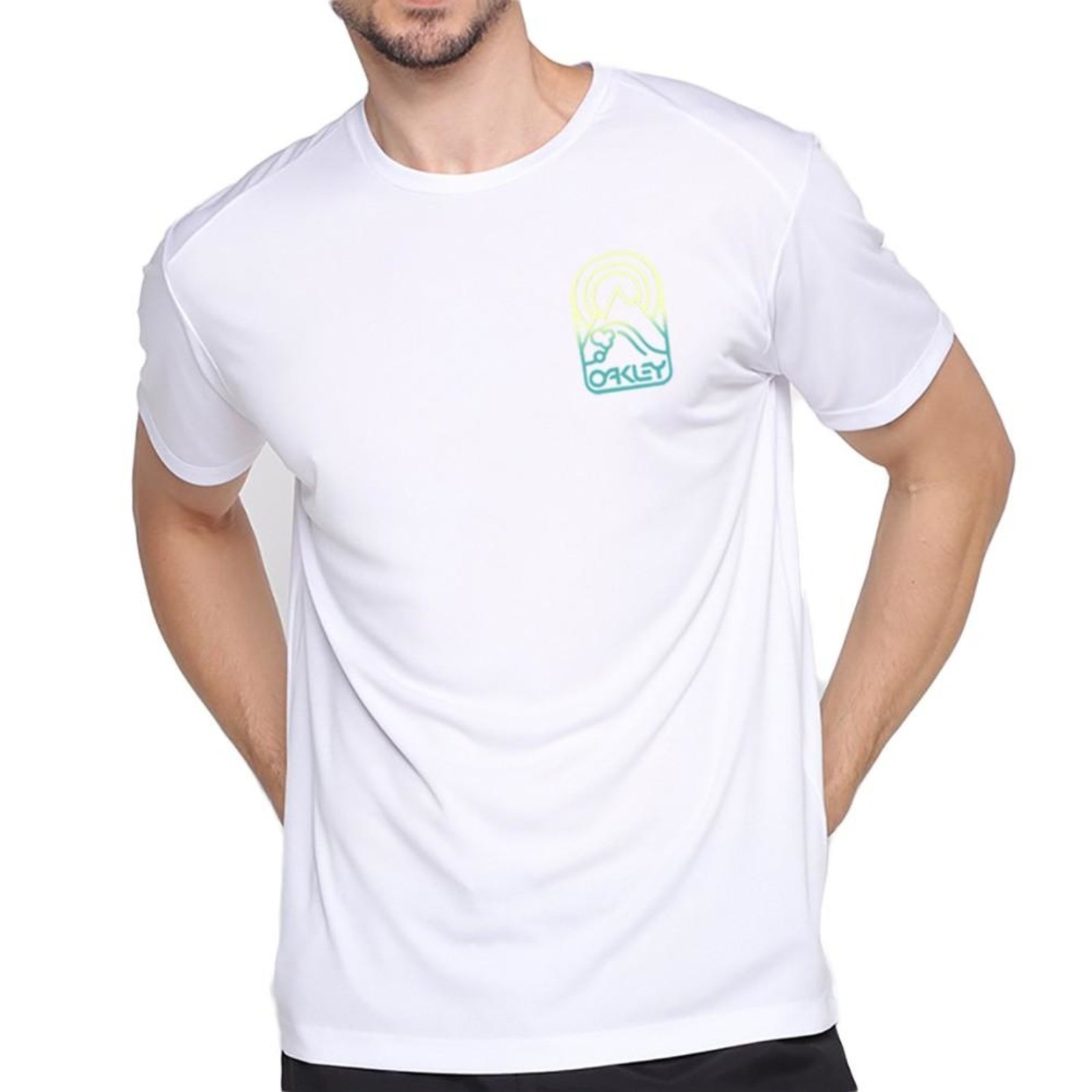 Camiseta Oakley Icon SM23 Masculina - Branco