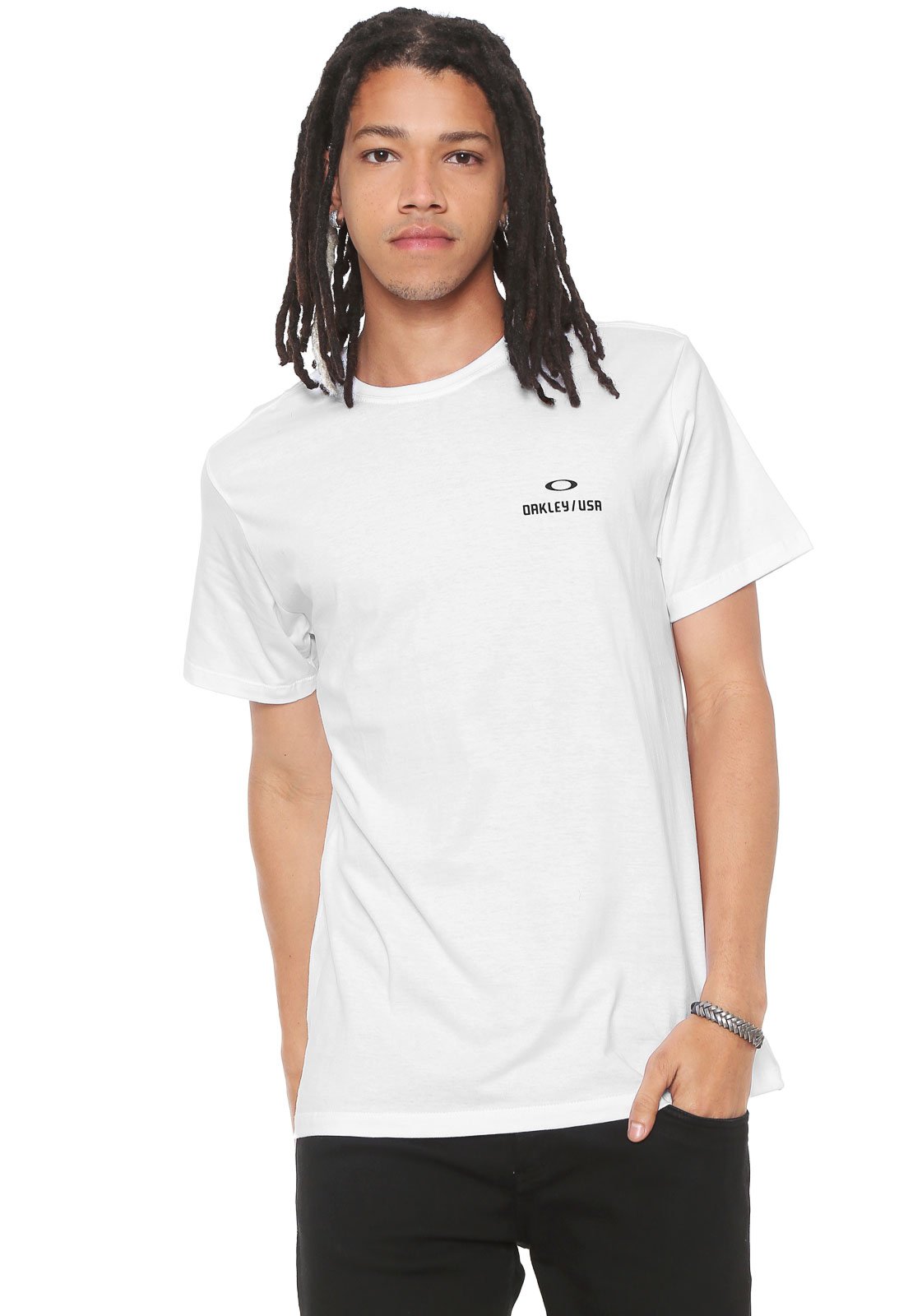 Camiseta Oakley Standart Branca - FutFanatics
