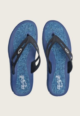 Chinelo Oakley Mod Operative Blade Azul-Marinho Menor preço em Chinelo Oakley Mod Operative Blade Azul-Marinho