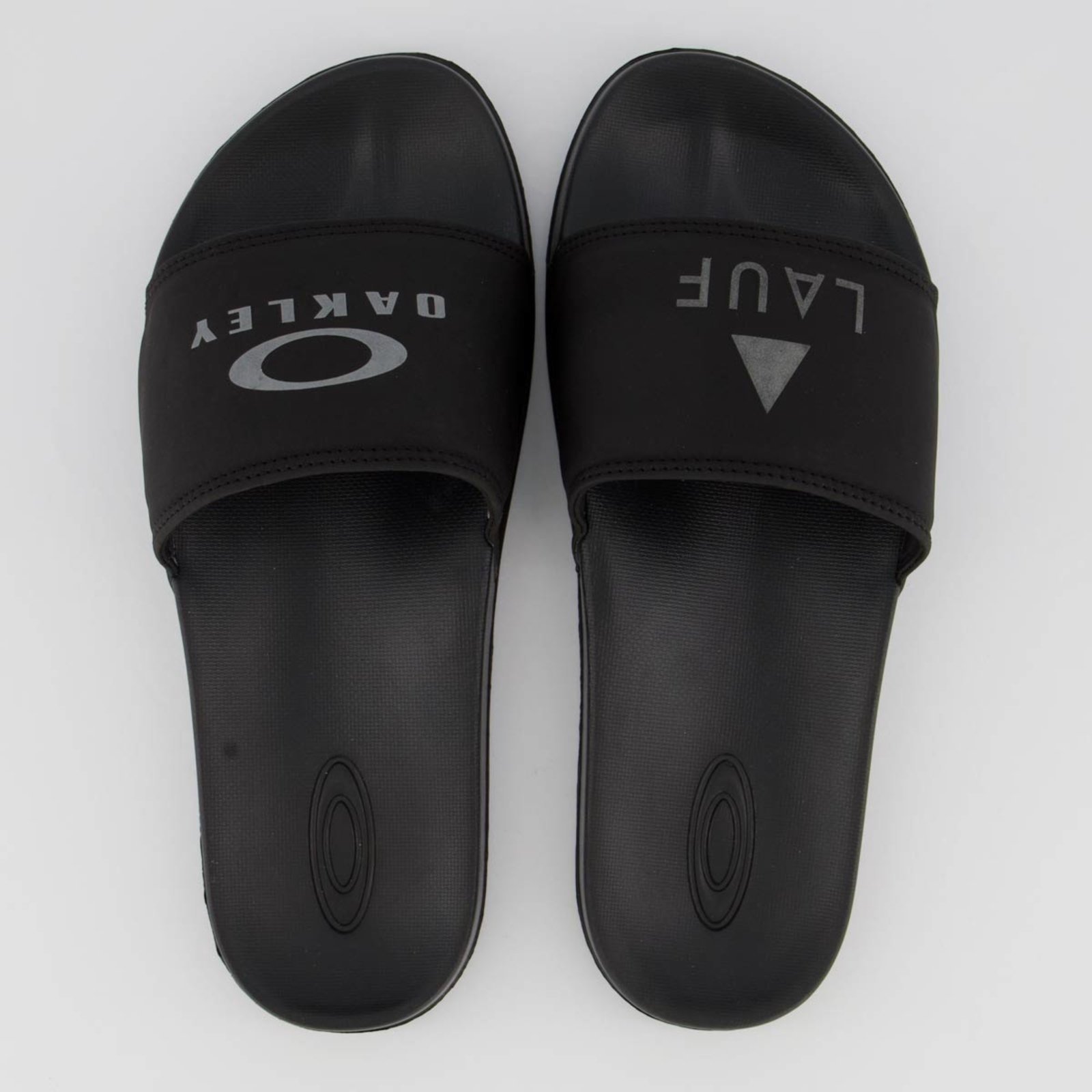 Chinelo Oakley Slide X Lauf Preto