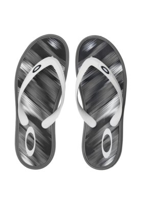 Chinelo Oakley Splash Print Cinza é boa?