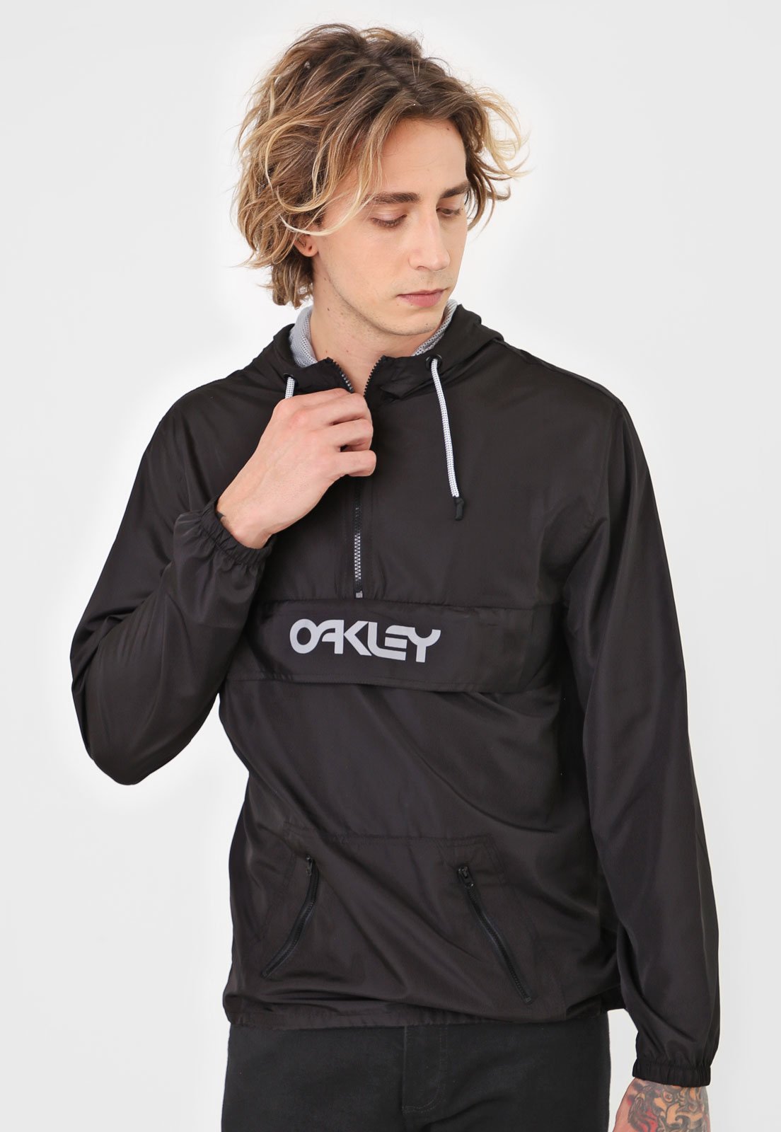 jaqueta corta vento oakley