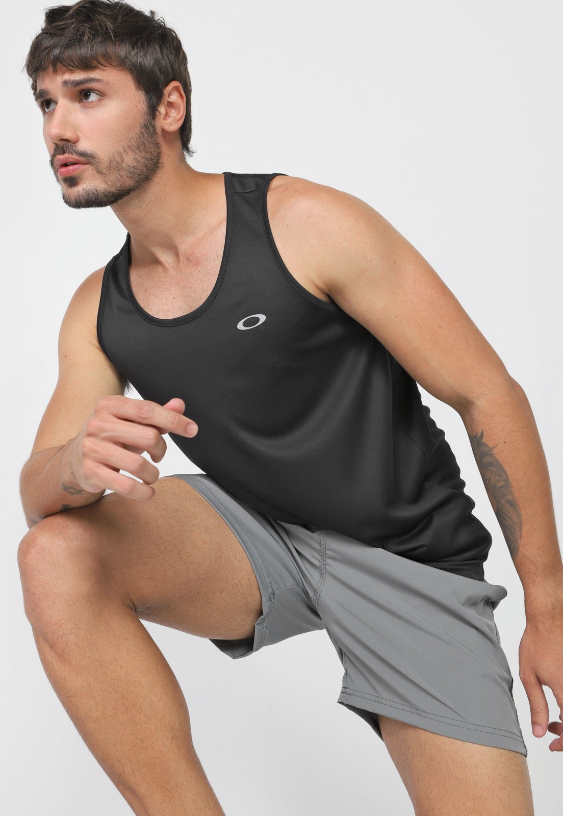 Regata Oakley Daily Sport Tank III Preta Preto