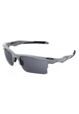 Óculos de Sol Oakley Fast Jacket Cinza - Compre Agora | Dafiti Brasil