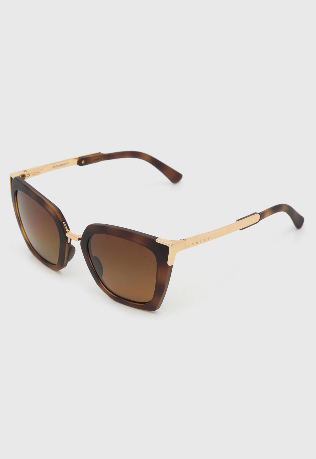 Óculos de Sol Oakley Sideswept Marrom - Compre Agora | Dafiti Brasil