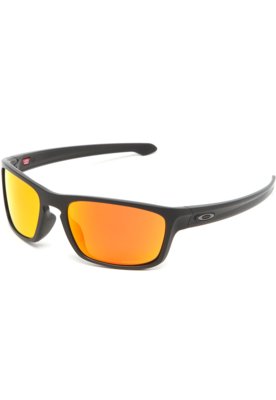 Óculos de Sol Oakley Sliver Stealth Preto/Laranja é boa?