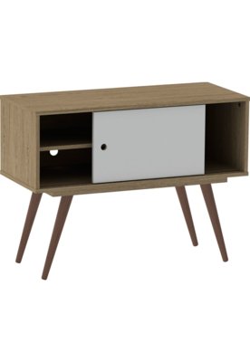 Rack Retro 60 Rustik Carvalho e Branco Olivar é boa?
