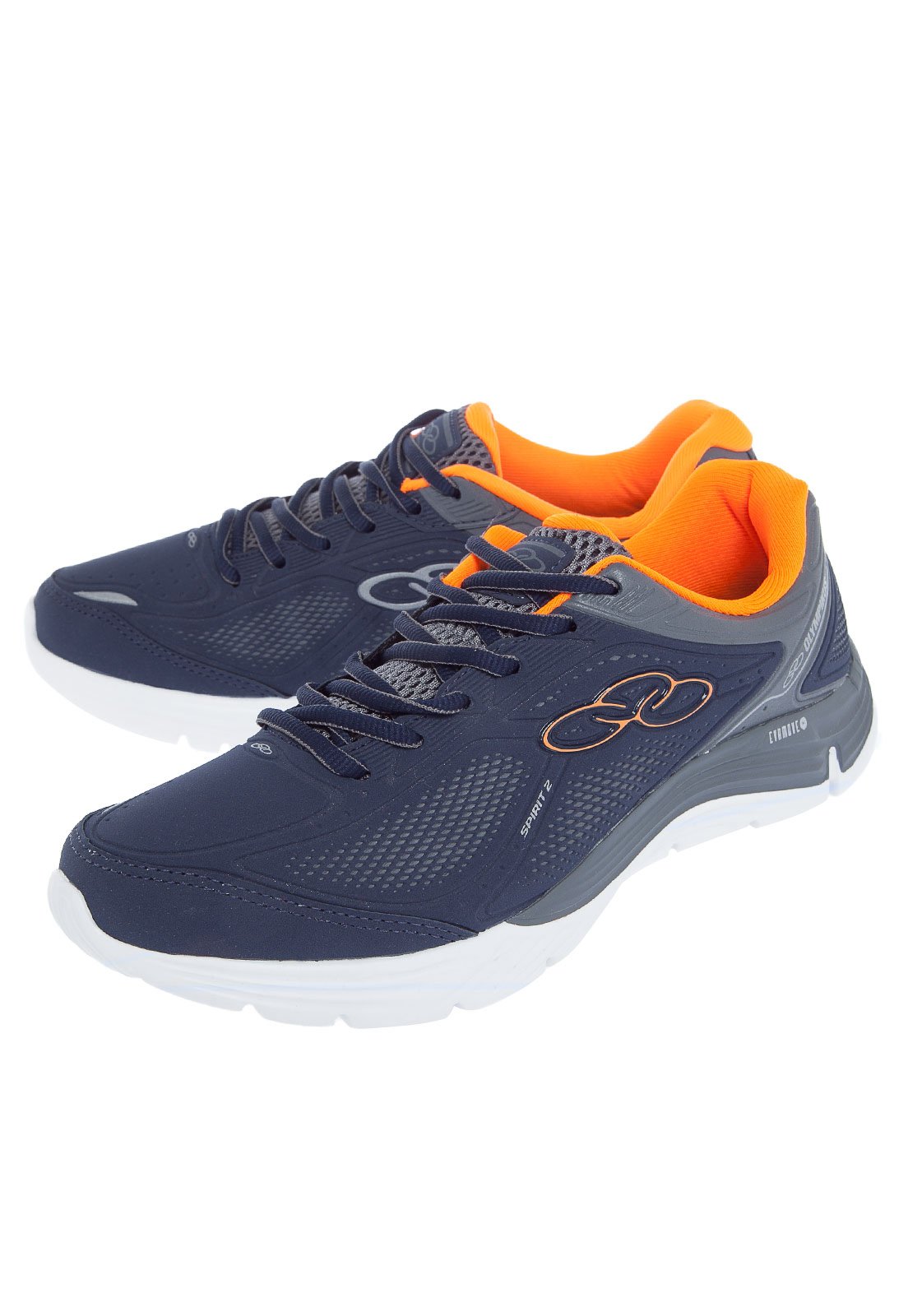 Tenis olympikus masculino hot sale azul e laranja