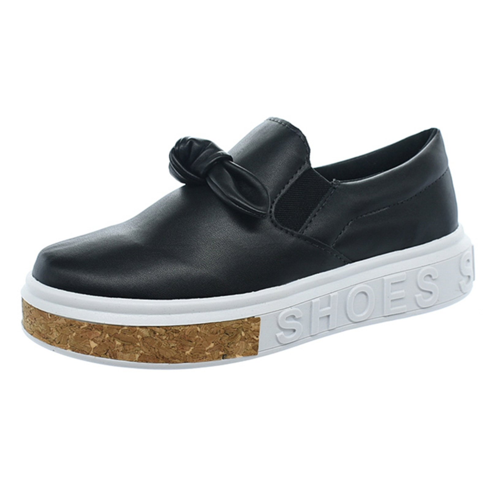 tenis slip on laço