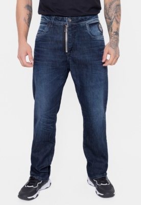 Calça Jeans Onbongo Jeans Slim Azul