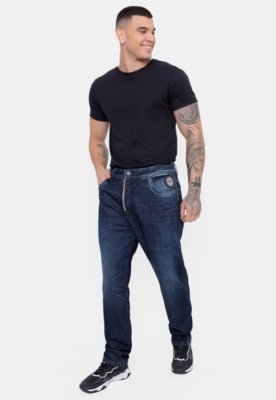 Calça Jeans Onbongo Jeans Slim Azul