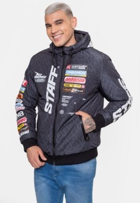 Jaqueta Onbongo Pesada Staff Preta