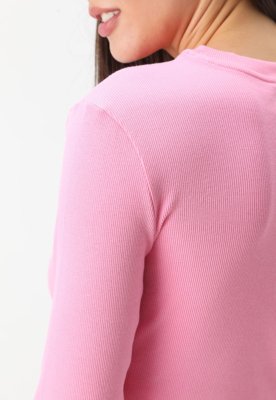 Blusa Only Recorte Rosa