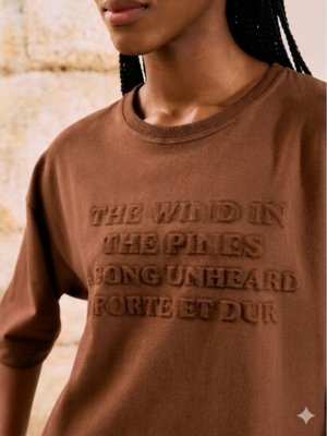 Camiseta Open Boxy Estampada