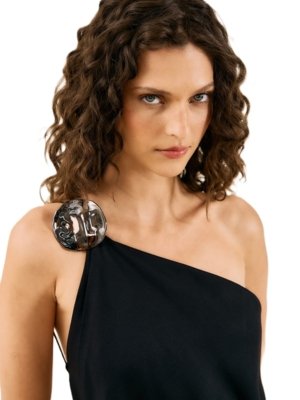 Vestido Open Preto