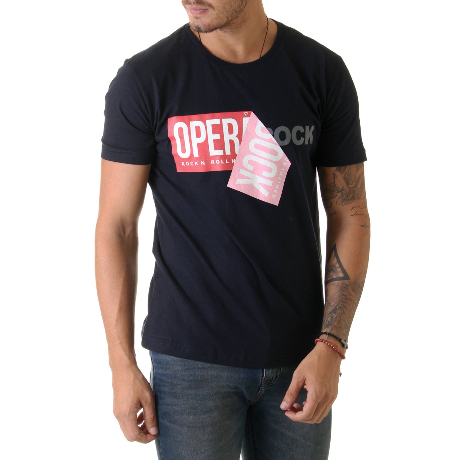 camisa masculina rock