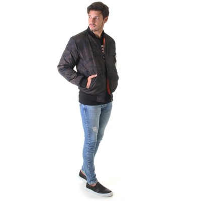 jaqueta bomber new era military