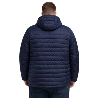 Jaqueta Plus Size Relaxado Puffer Azul