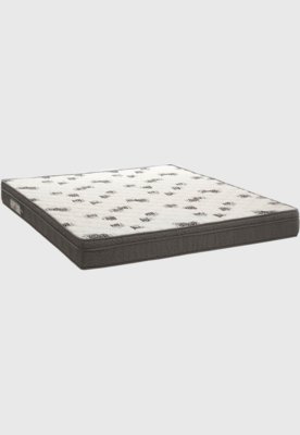 Colchão Ortobom Light D45 Viúva 128x188x17 Branco/Cinza Menor preço em Colchão Ortobom Light D45 Viúva 128x188x17 Branco/Cinza