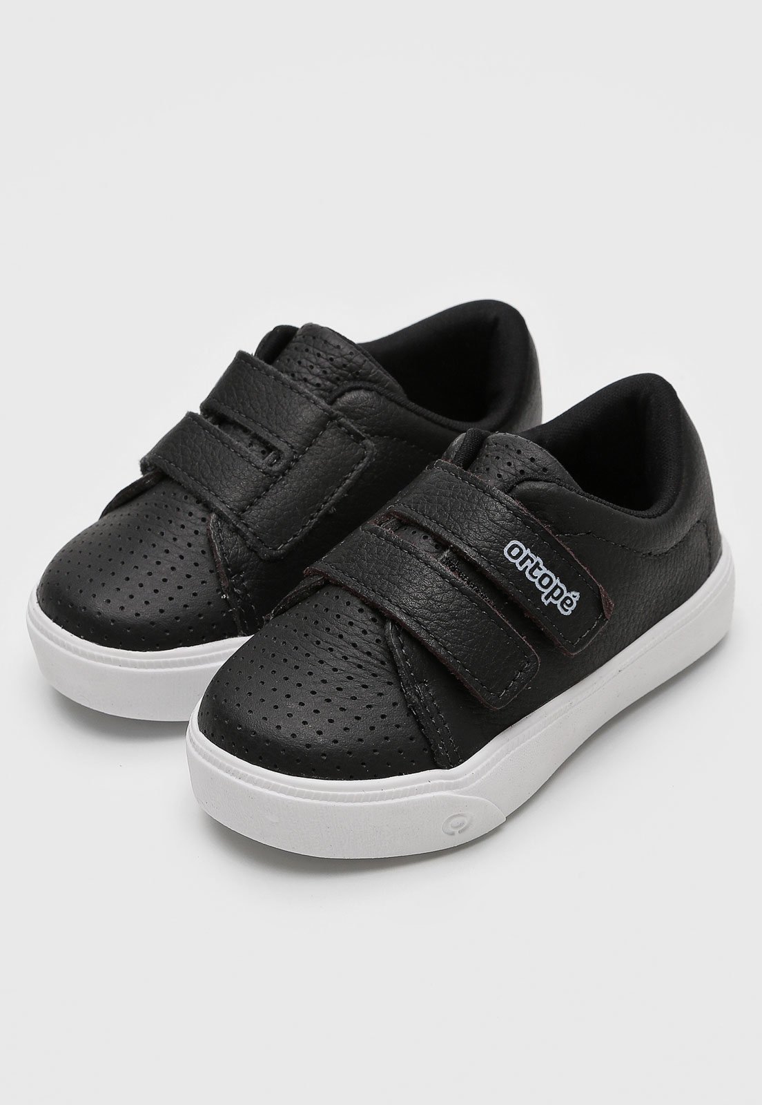 tenis ortope preto com velcro