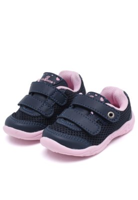 tenis menina azul marinho