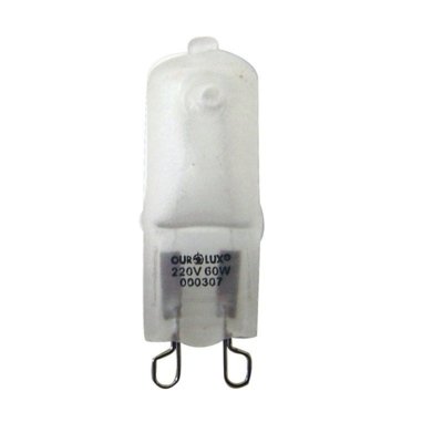 Lâmpada G9 Jc Ouropin 40W 220V Fosca Ourolux 01325 Menor preço em Lâmpada G9 Jc Ouropin 40W 220V Fosca Ourolux 01325