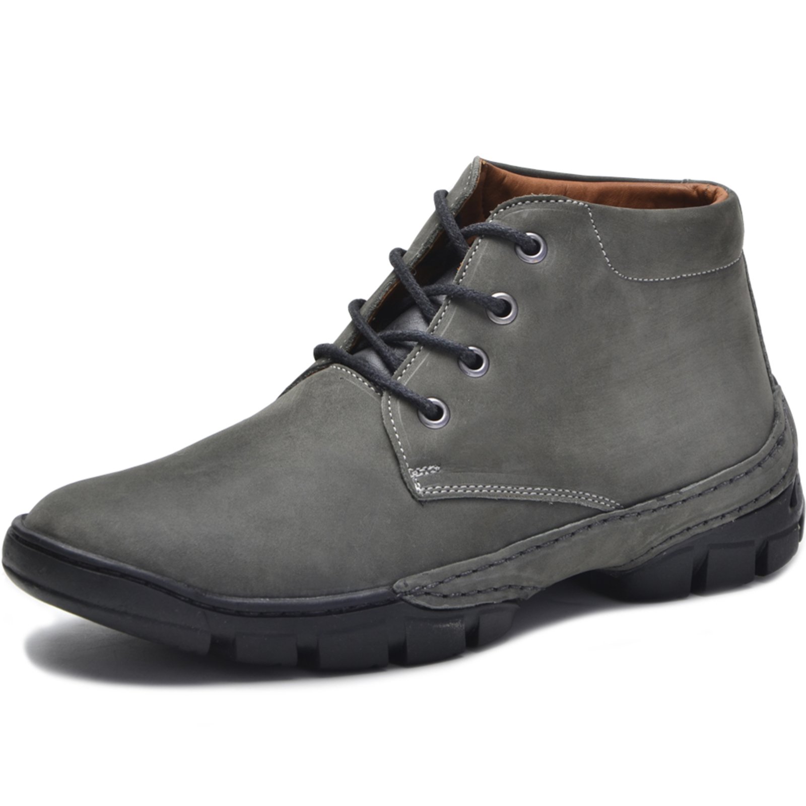 bota nobuck cano curto