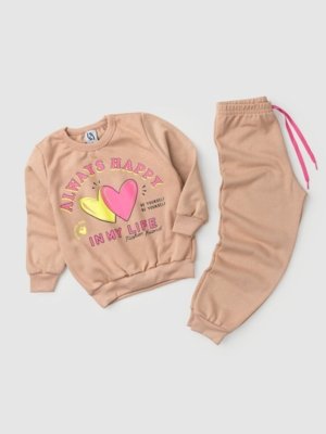 Conjunto Platinum Amiga Da Moda Bege