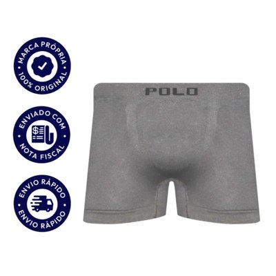 Kit 6 Cuecas Boxer Polo Star Microfibra Sortida