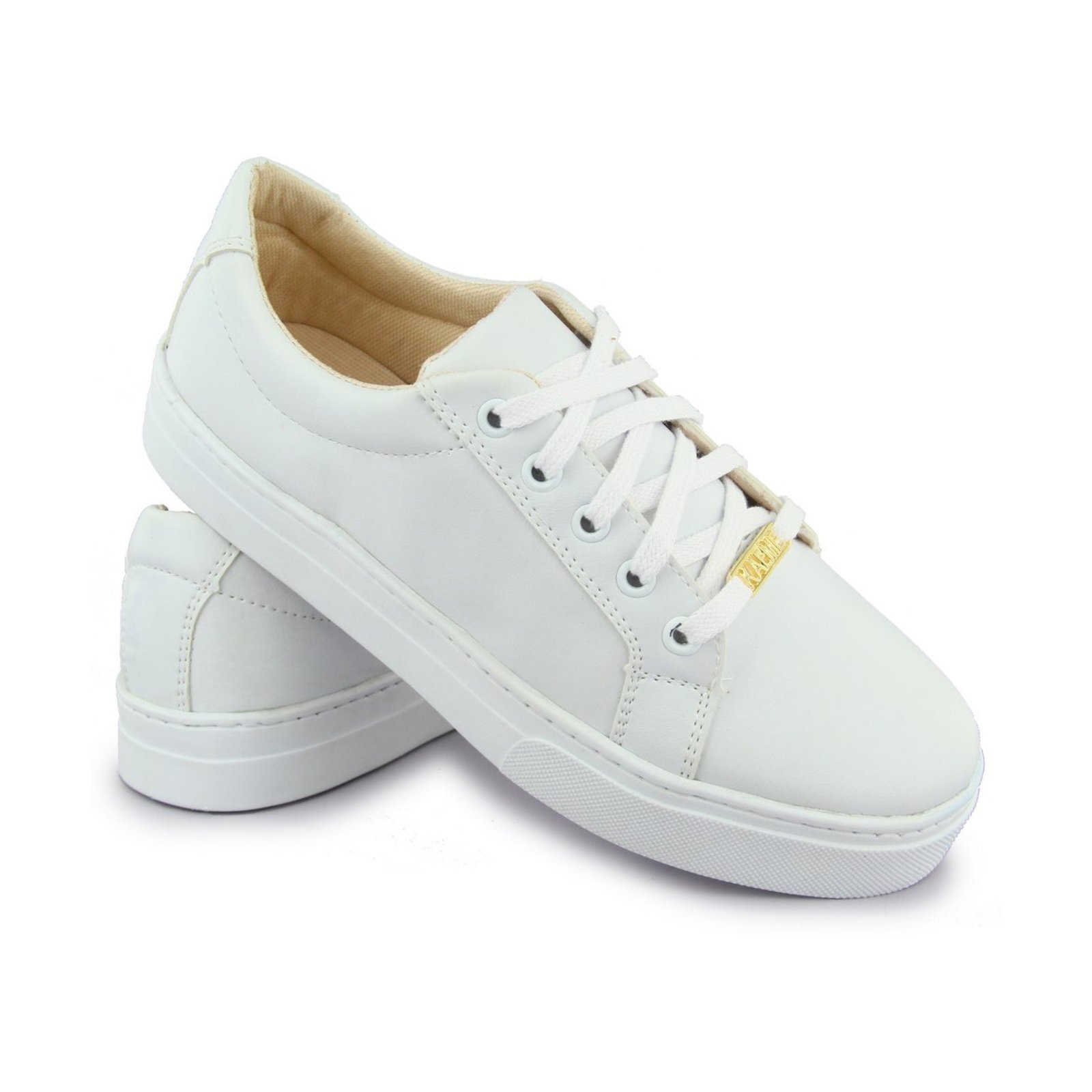 Tenis casual feminino branco hot sale dafiti