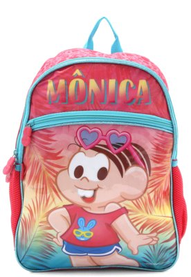 Mochila Pacific Mônica Vermelha Menor preço em Mochila Pacific Mônica Vermelha