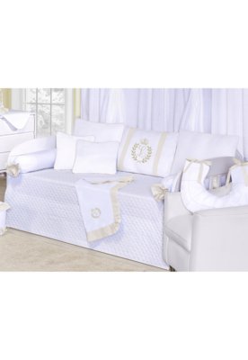 Kit Cama Babá Padroeira Baby Feito A Mão Palha Bege 8 Peças Menor preço em Kit Cama Babá Padroeira Baby Feito A Mão Palha Bege 8 Peças