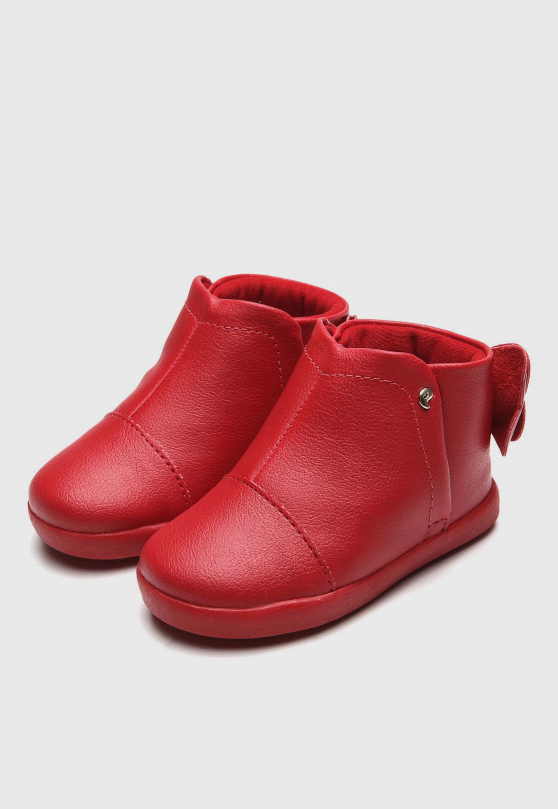 bota pampili vermelha