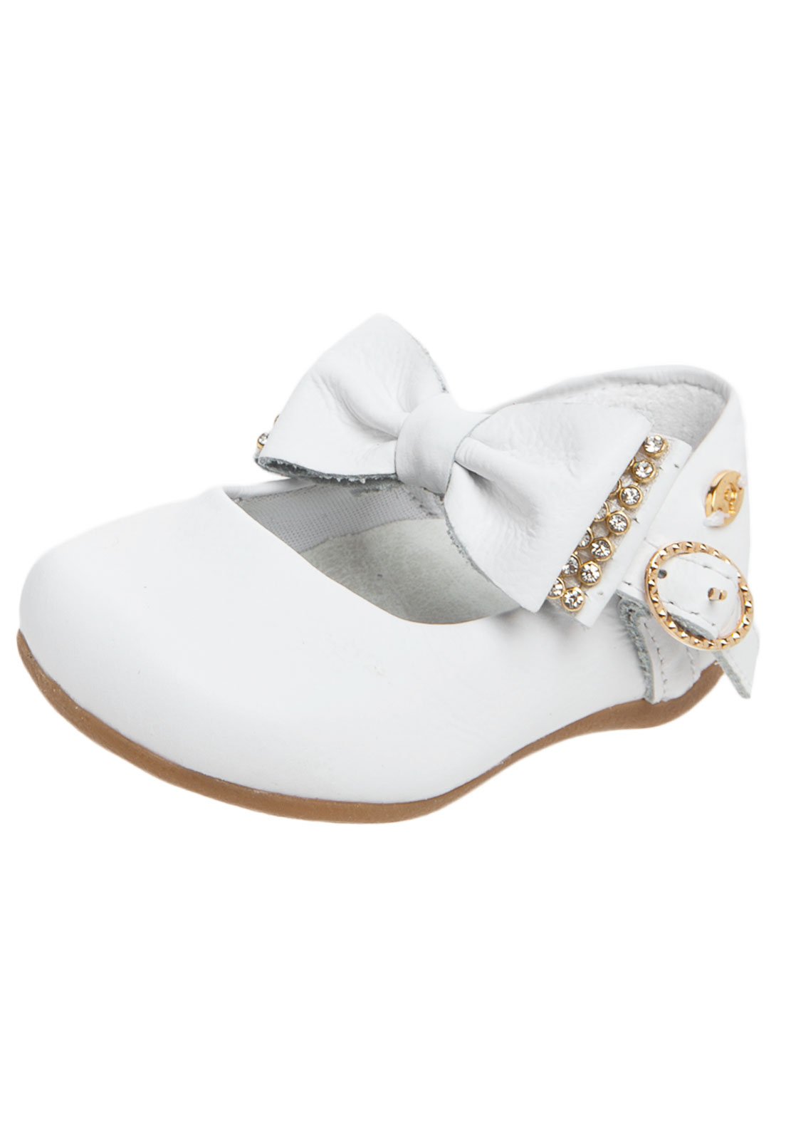 sapato branco pampili
