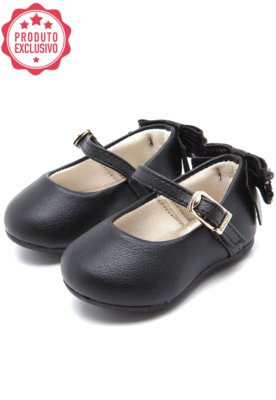 Sapatilha Pampili Menina Angel Exclusivo Preta Menor preço em Sapatilha Pampili Menina Angel Exclusivo Preta